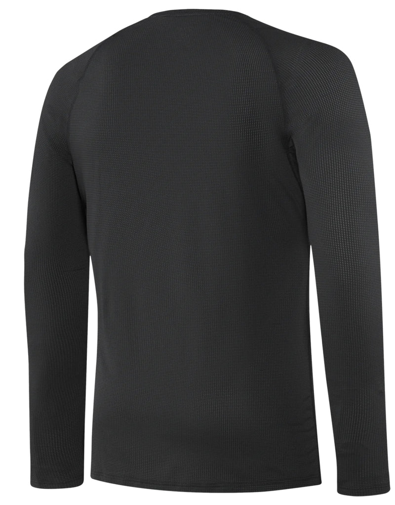 Quest Quick Dry Mesh Long Sleeve- Black