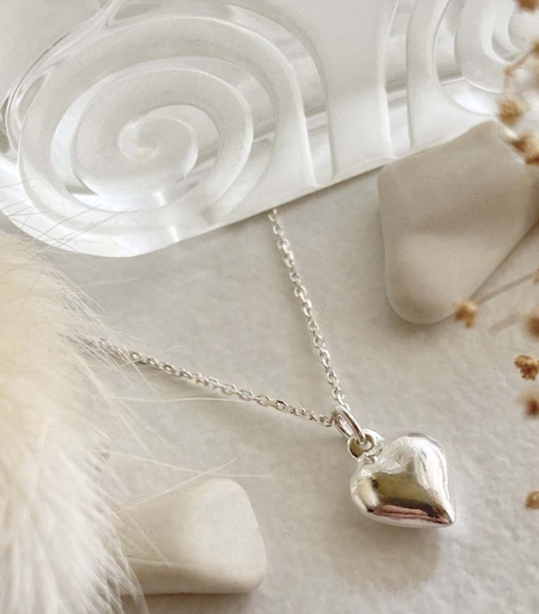 Adore Tiny Heart Charm Necklace