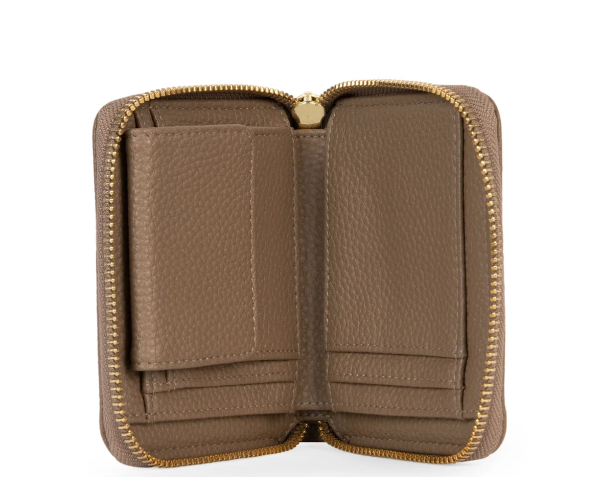 RUE SMALL VEGAN ZIP WALLET