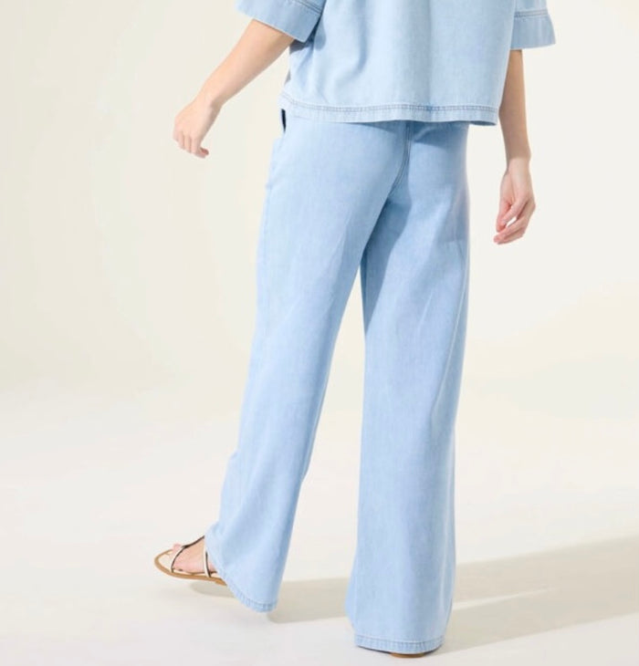 GARCIA Wide Jeans - Denim Blue