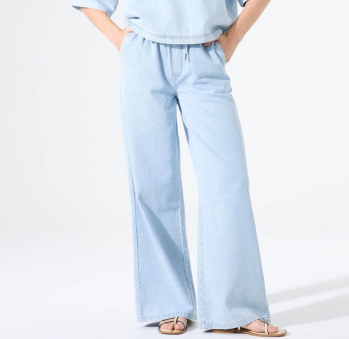 GARCIA Wide Jeans - Denim Blue