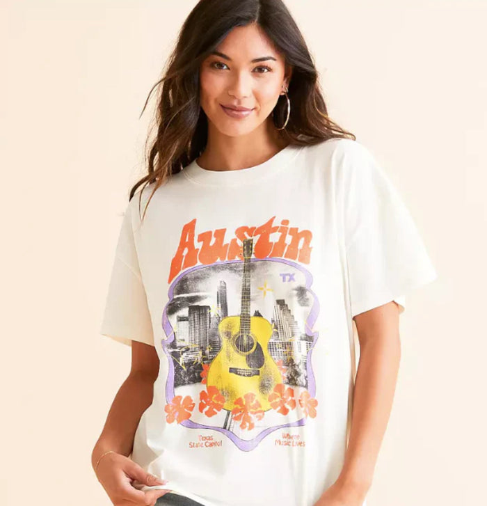 Austin Boyfriend T Shirt