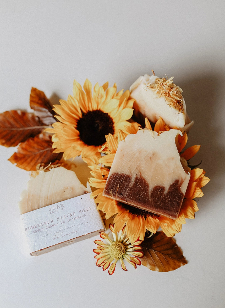 Sunflower Fields Soap Bar