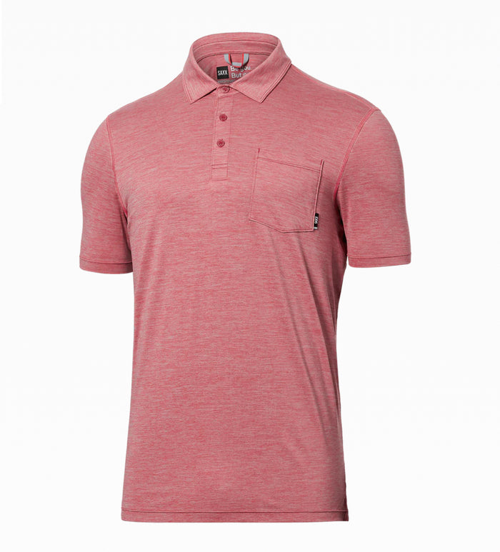 DROPTEMP™ All Day Cooling Short Sleeve Polo- Gumball Heather