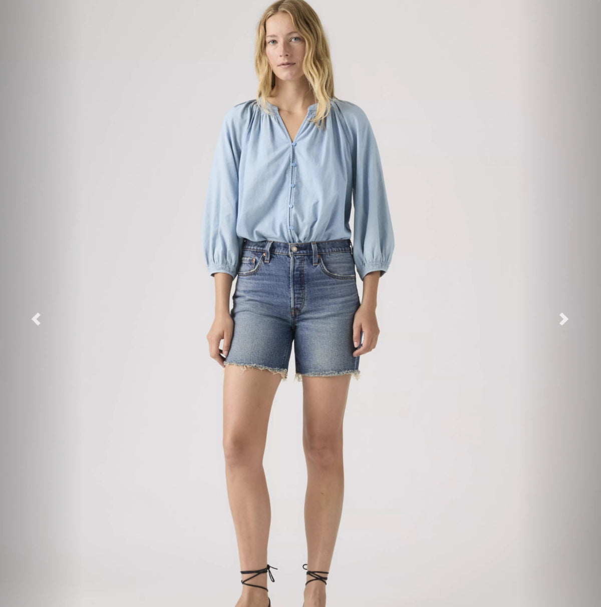 LEVI’S 501 Mid Thigh Short - Symmetry Sister