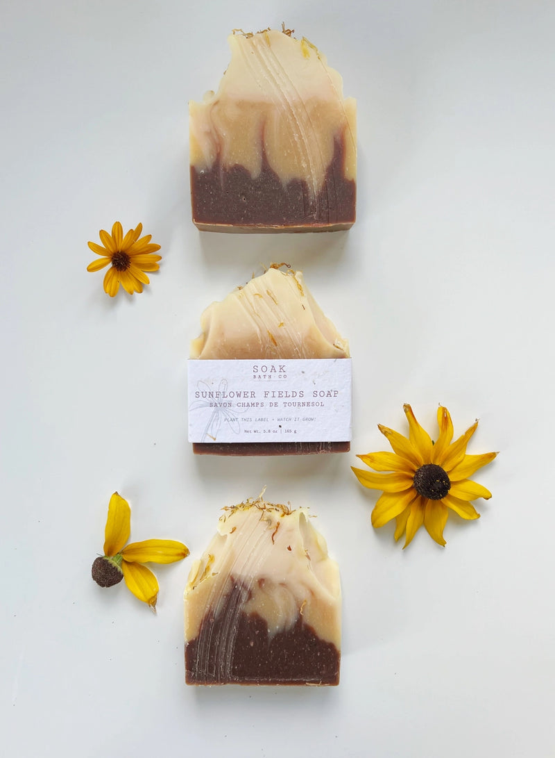 Sunflower Fields Soap Bar