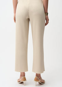 JOSEPH RIBKOFF Pleated Mid-rise Trousers
