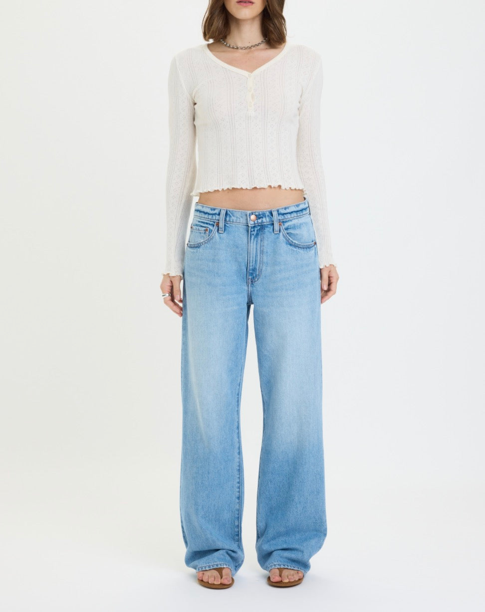 DAZE - 2K Mid Rise Relaxed Baggy - Pulse