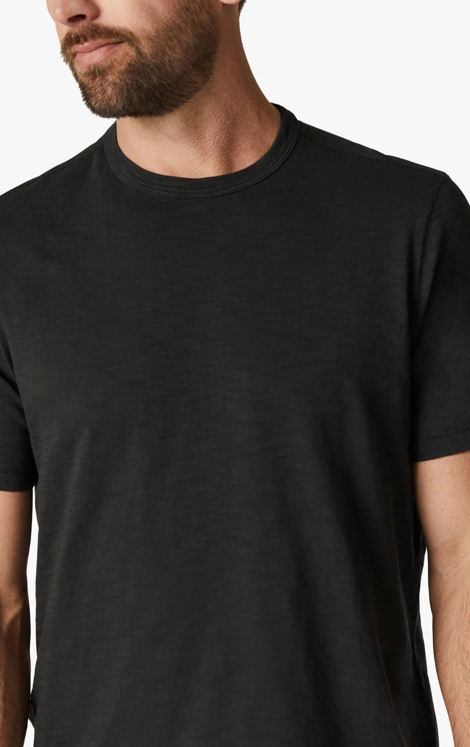 Slub Crew Neck Tshirt