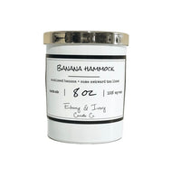 EBONY & IVORY - Banana Hammock - 8oz Candle