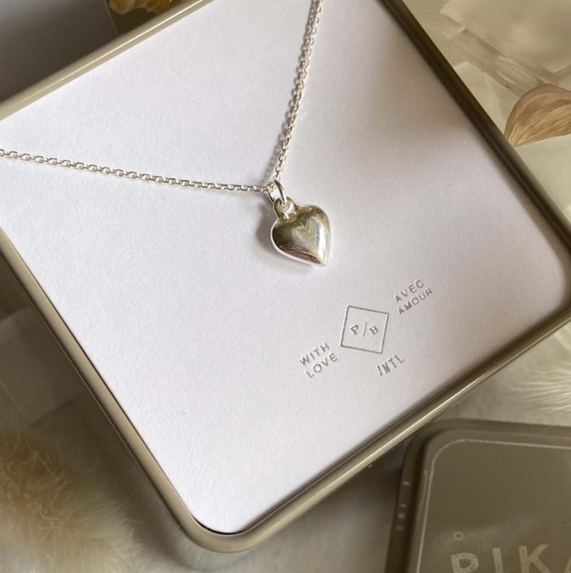 Adore Tiny Heart Charm Necklace