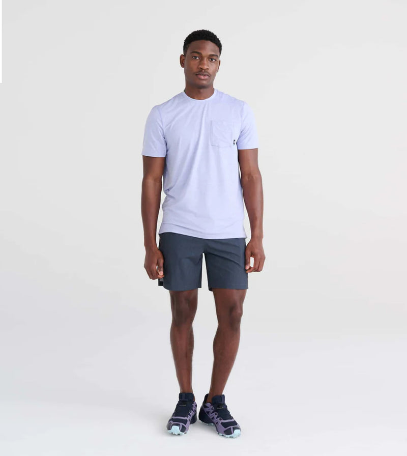 DROPTEMP™ Short Sleeve Pocket Tee- Lavender Heather