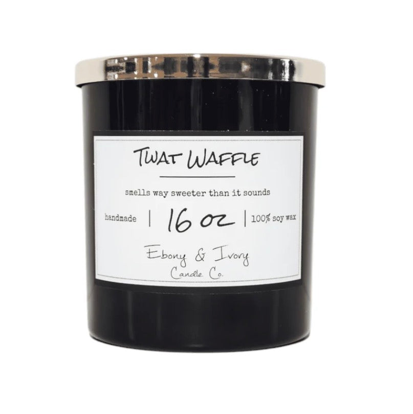 EBONY & IVORY - Twat Waffle - 16 oz Candle