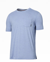 DROPTEMP™ Short Sleeve Pocket Tee- Lavender Heather