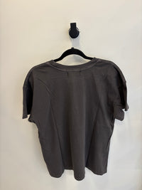 GIRL DANGEROUS - Take The High Road Oversized Tee - Vintage Black