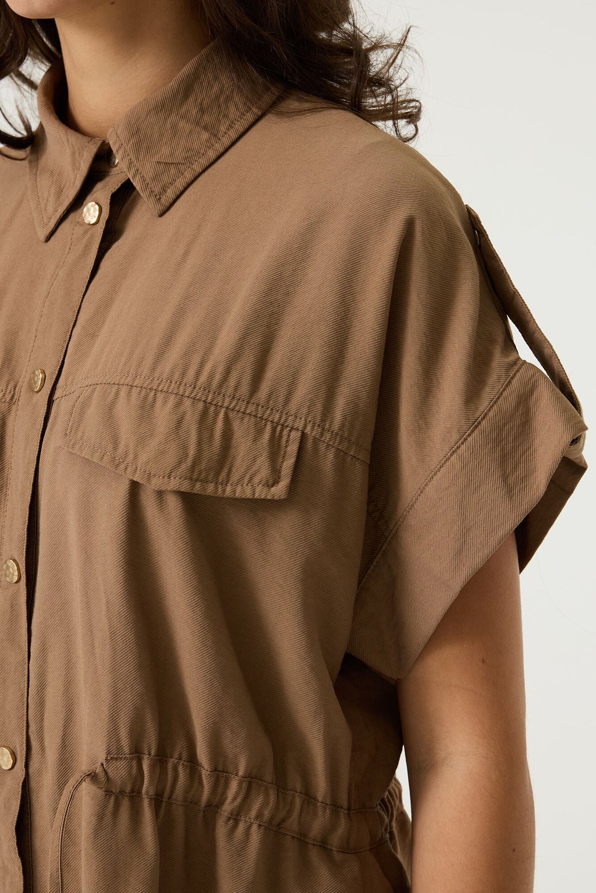 GARCIA - Blouse - Taupe