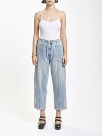 DAZE Villa Drawstring Barrel Leg