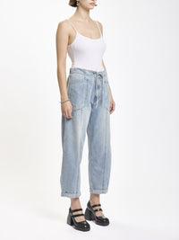 DAZE Villa Drawstring Barrel Leg