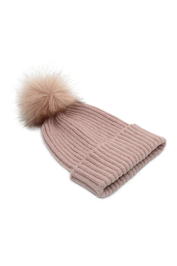 Pom Beanie- Pink