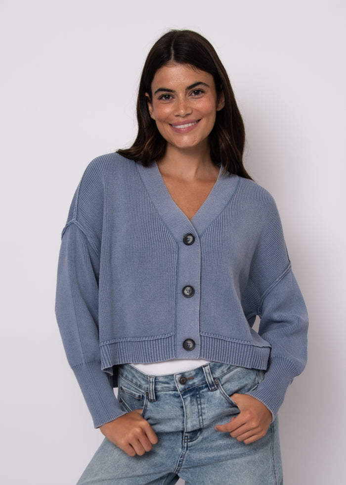 RD STYLE Sumire Long Sleeve V-Neck Cardigan