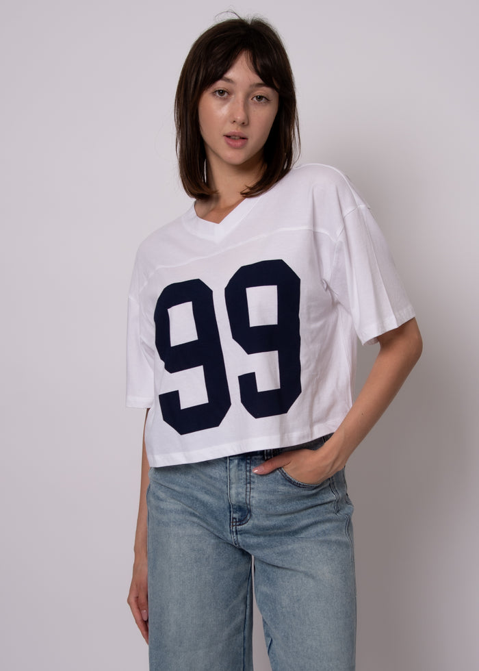 RD STYLE Olivia Short Sleeve V-Neck Top