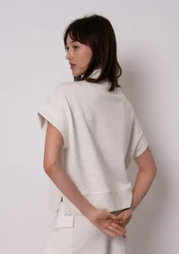 RD STYLE Darcia Soft Knit Shorts and Dua Soft Knit Half Zip Top  - Set