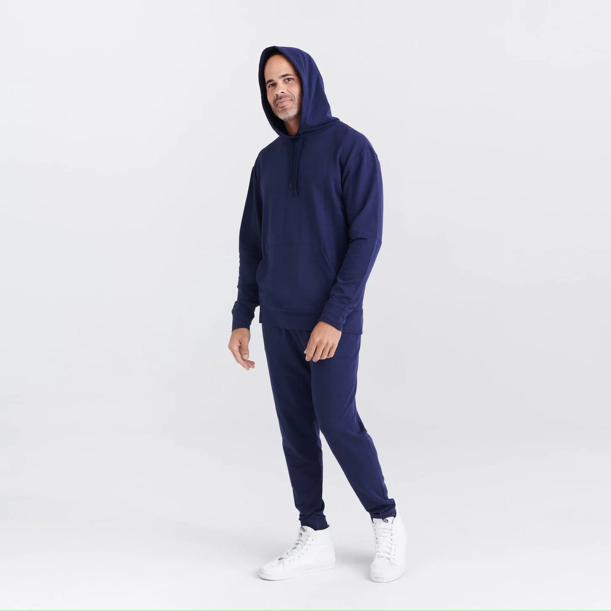 3SIX FIVE Hoodie- Navy