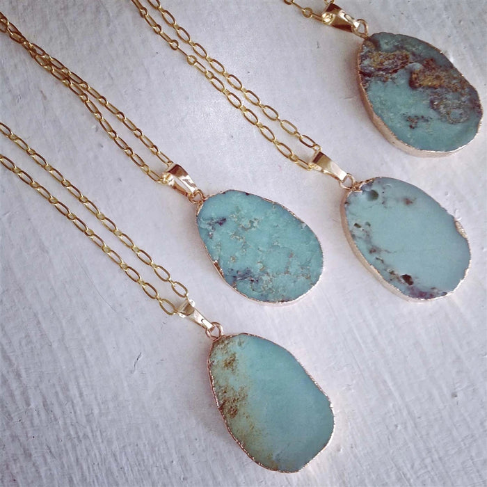 PIKA & BEAR - Maldives - Chrysoprase Pendant
