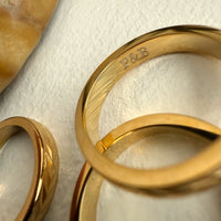 PIKA & BEAR - Sheaf - Laurel Pattern Ring - Gold