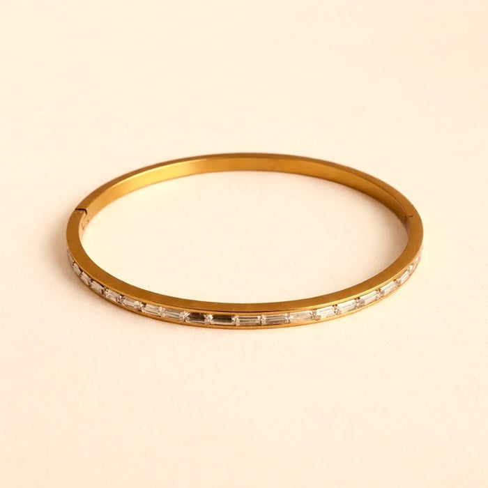PIKA & BEAR - Avery - Baguette Bangle - Gold