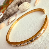 PIKA & BEAR - Avery - Baguette Bangle - Gold