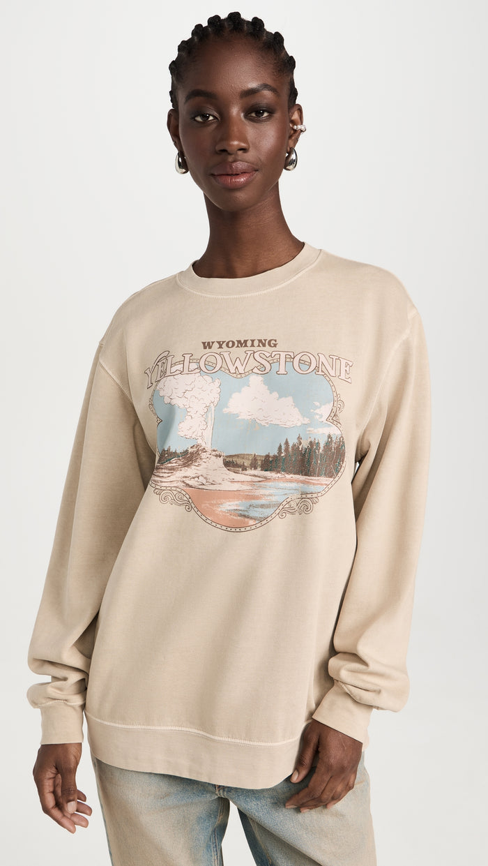 Yellowstone Oversized Crewneck