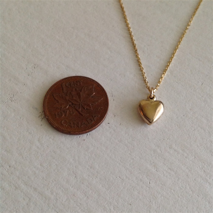 Adore- Tiny Heart Charm Necklace