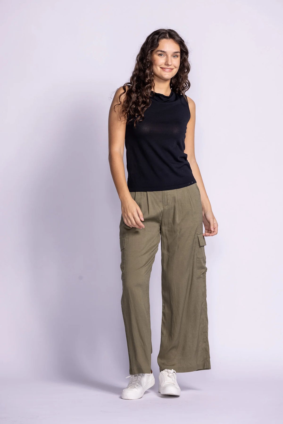 PINK MARTINI Laura Top - Black