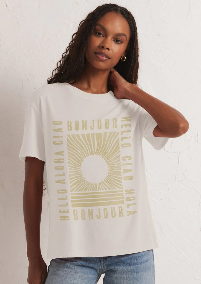 Bonjour Boyfriend Tee