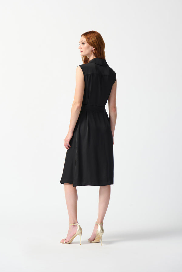 Robe sans manches croisée JOSEPH RIBKOFF