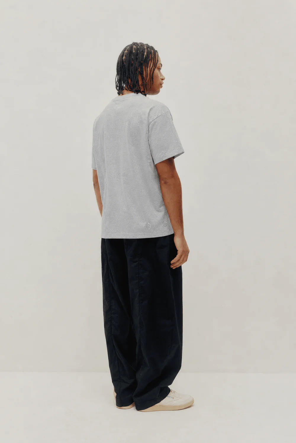 T-shirt gris chiné KUWALLA