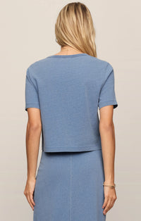 Z SUPPLY Stellan Jersey Denim Tee