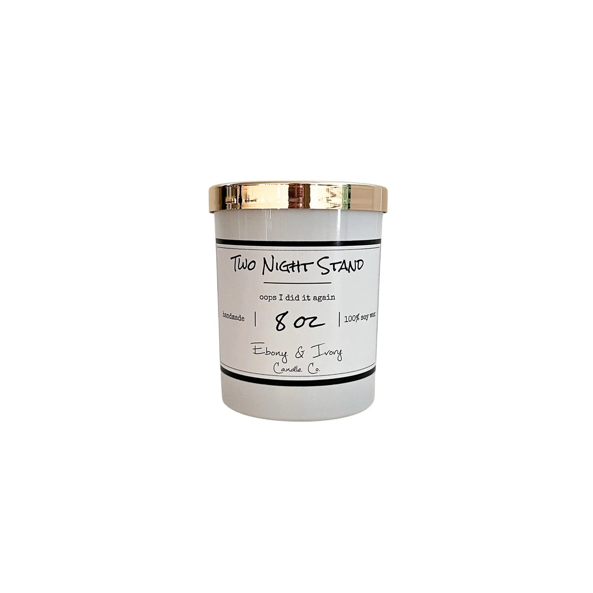 EBONY & IVORY Two Night Stand -  8 oz
