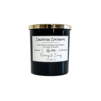 EBONY & IVORY - Canadian Coconuts - 16 oz Candle