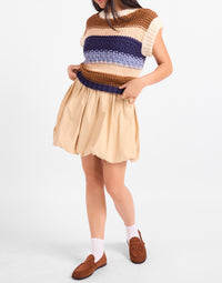 SADIE & SAGE Bookmark Stripe Sweater Vest