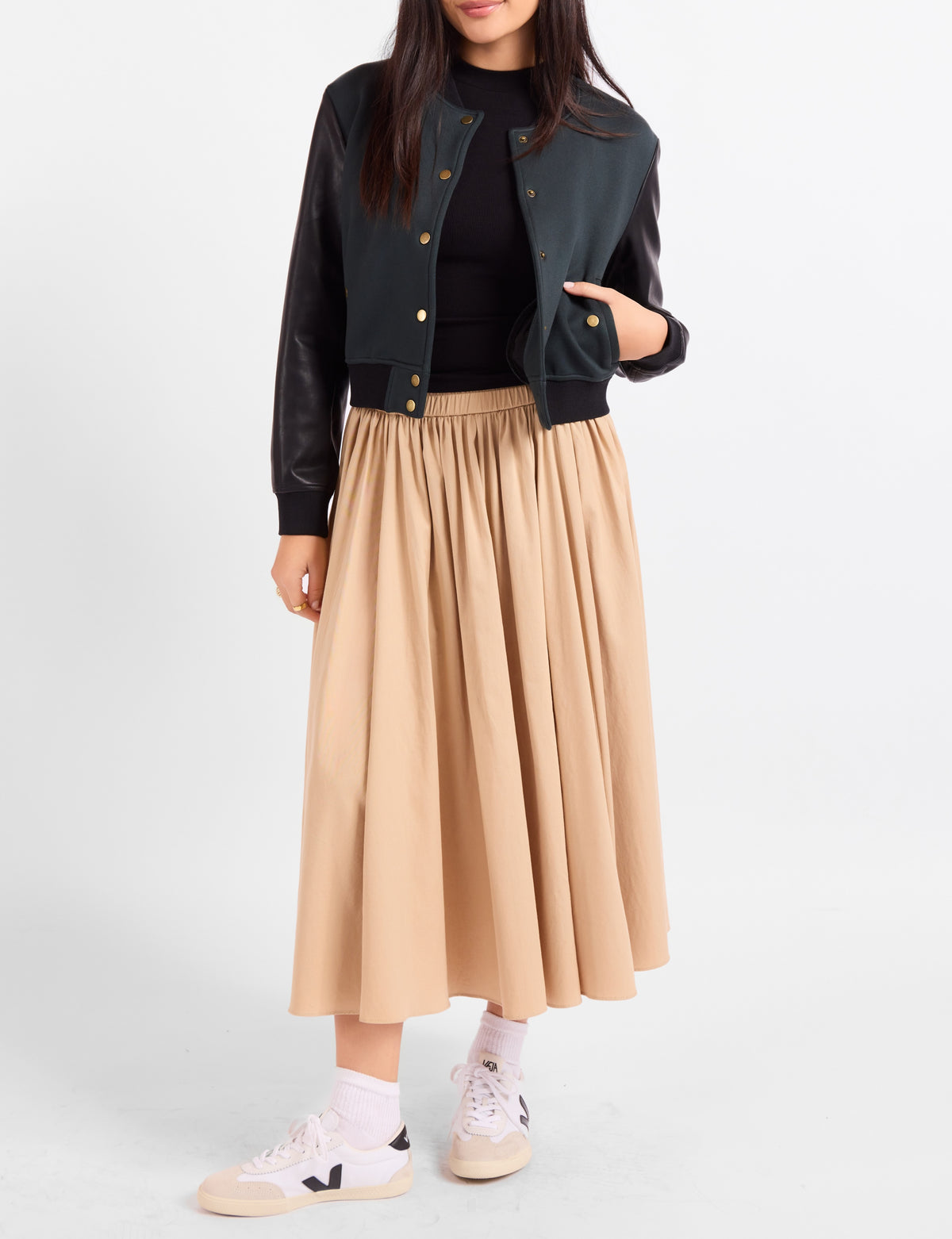 SADIE & SAGE Freshman Bomber Jacket