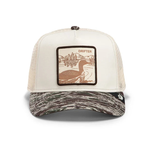 Goorin Bros Camo Engraved Duck “Drifter” Trucker Hat