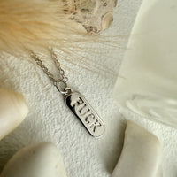 PIKA & BEAR Dire Straits - Salty Language Charm Necklace
