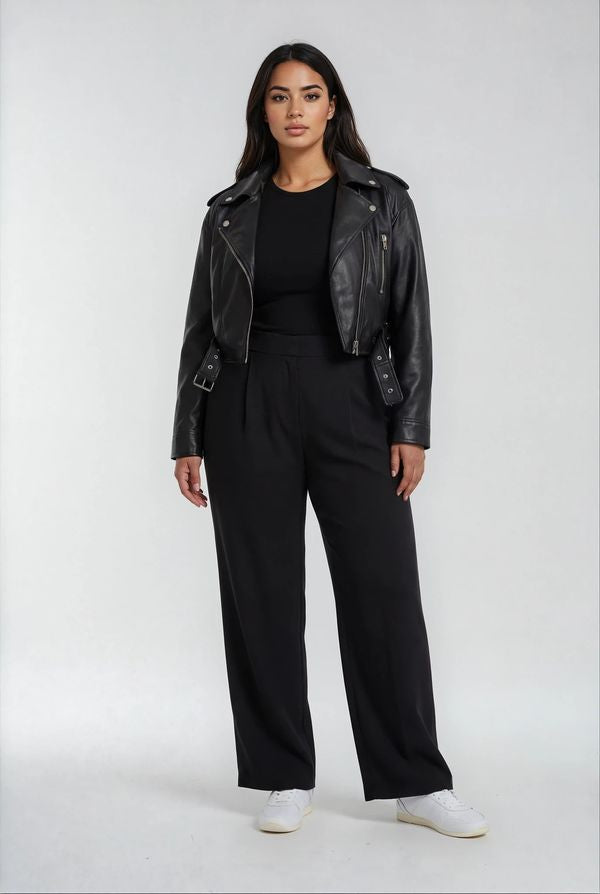 PRIV - LuxeFlow Trouser Pant - Black