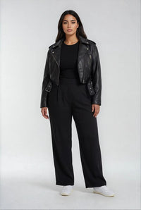 PRIV - LuxeFlow Trouser Pant - Black