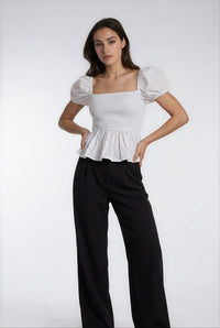 PRIV - LuxeFlow Trouser Pant - Black