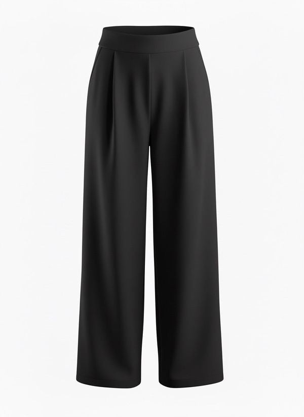 PRIV - LuxeFlow Trouser Pant - Black