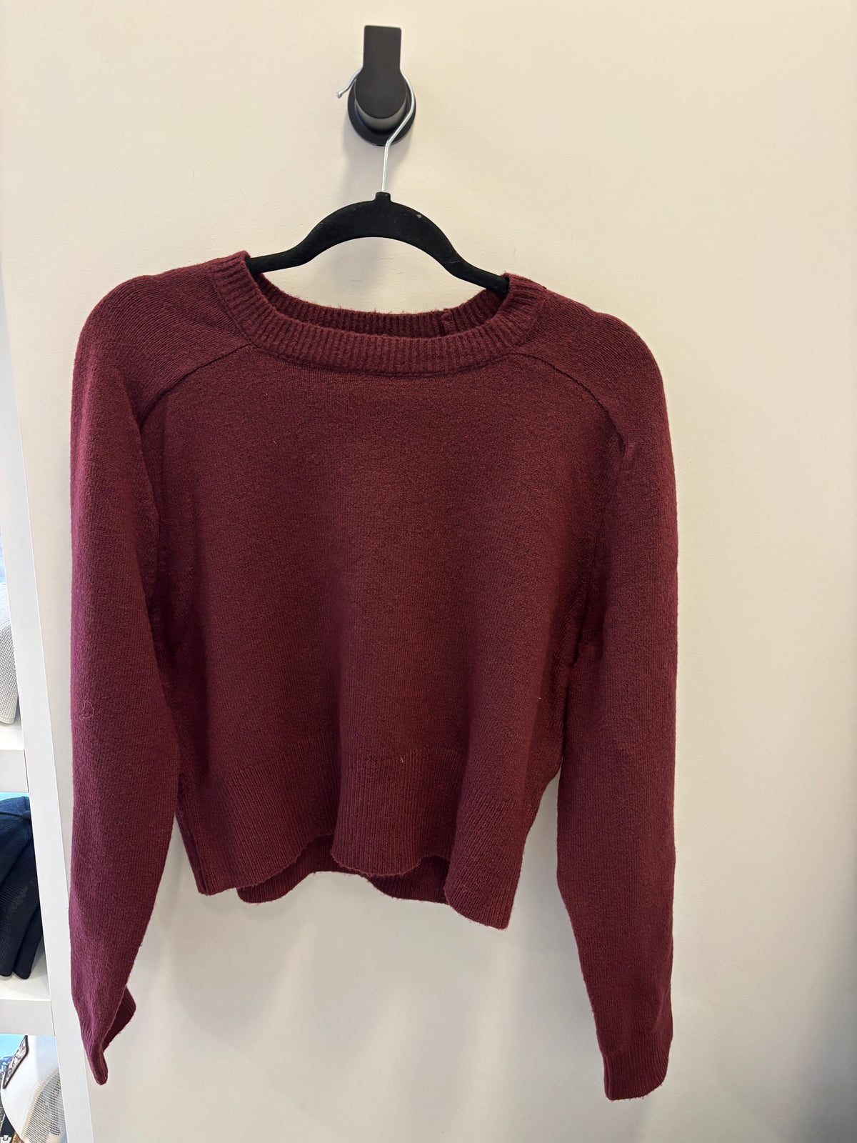 RD STYLE - Ainsley Long Sleeve Pull Over - Maroon