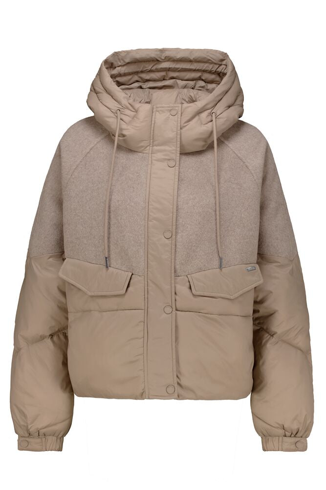 GARCIA Ladies Brown Puffer Jacket